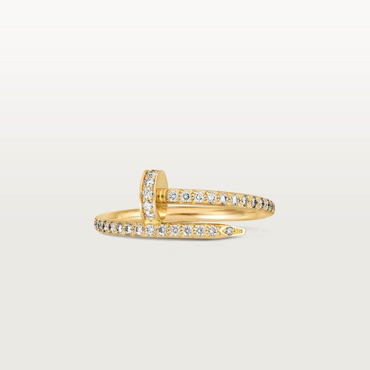 CRB4231500 Juste un Clou ring Yellow gold diamonds Cartier