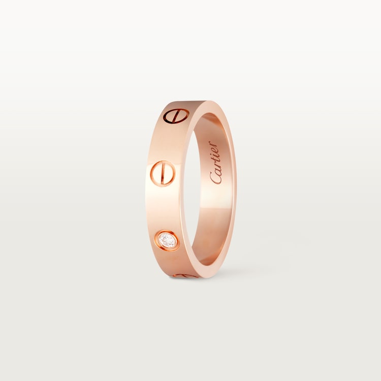 Cartier love wedding best sale band rose gold