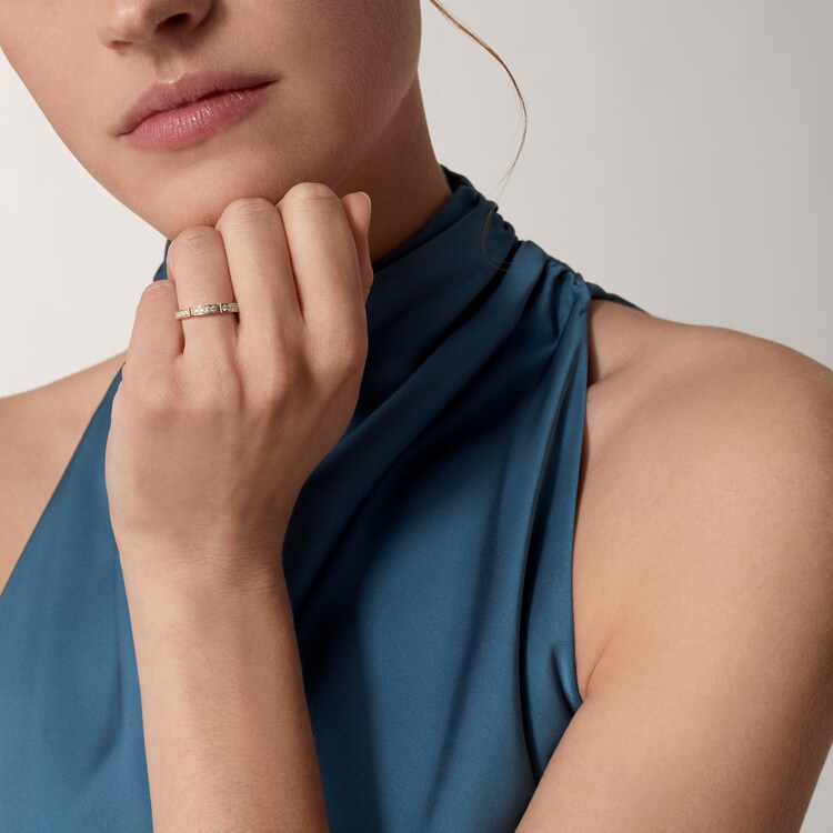 Maillon Panth re wedding band