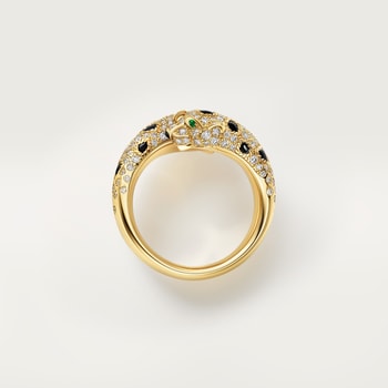Panthère de Cartier ring, semi-paved Panthère de Cartier ring, semi-paved