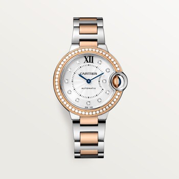 Ballon de Cartier Watches Gold Steel Watches Cartier US