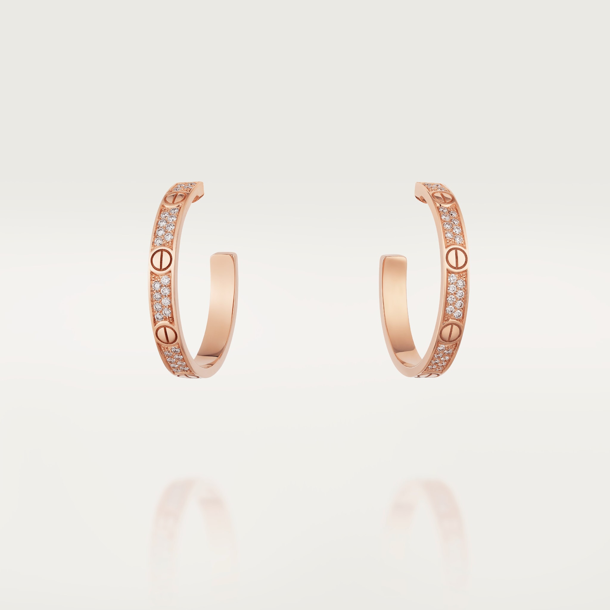 cartier earrings hoops