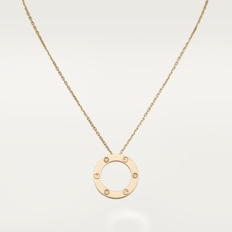 Cartier necklace sales 3 rings