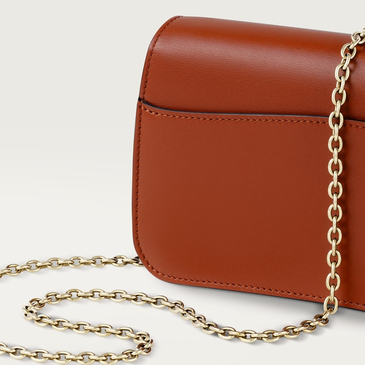 Orange outlet chain bag