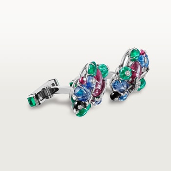 Tutti Frutti cufflinks and tie pin set Tutti Frutti cufflinks and tie pin set