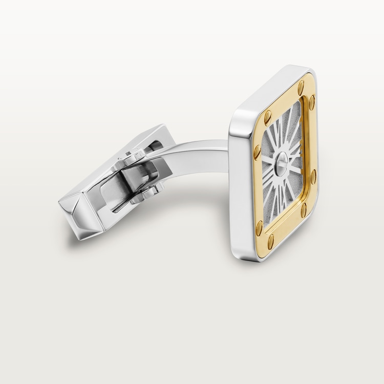 CROG000232 - Santos de Cartier cufflinks - Palladium-finish CROG000232 - Santos de Cartier cufflinks - Palladium-finish