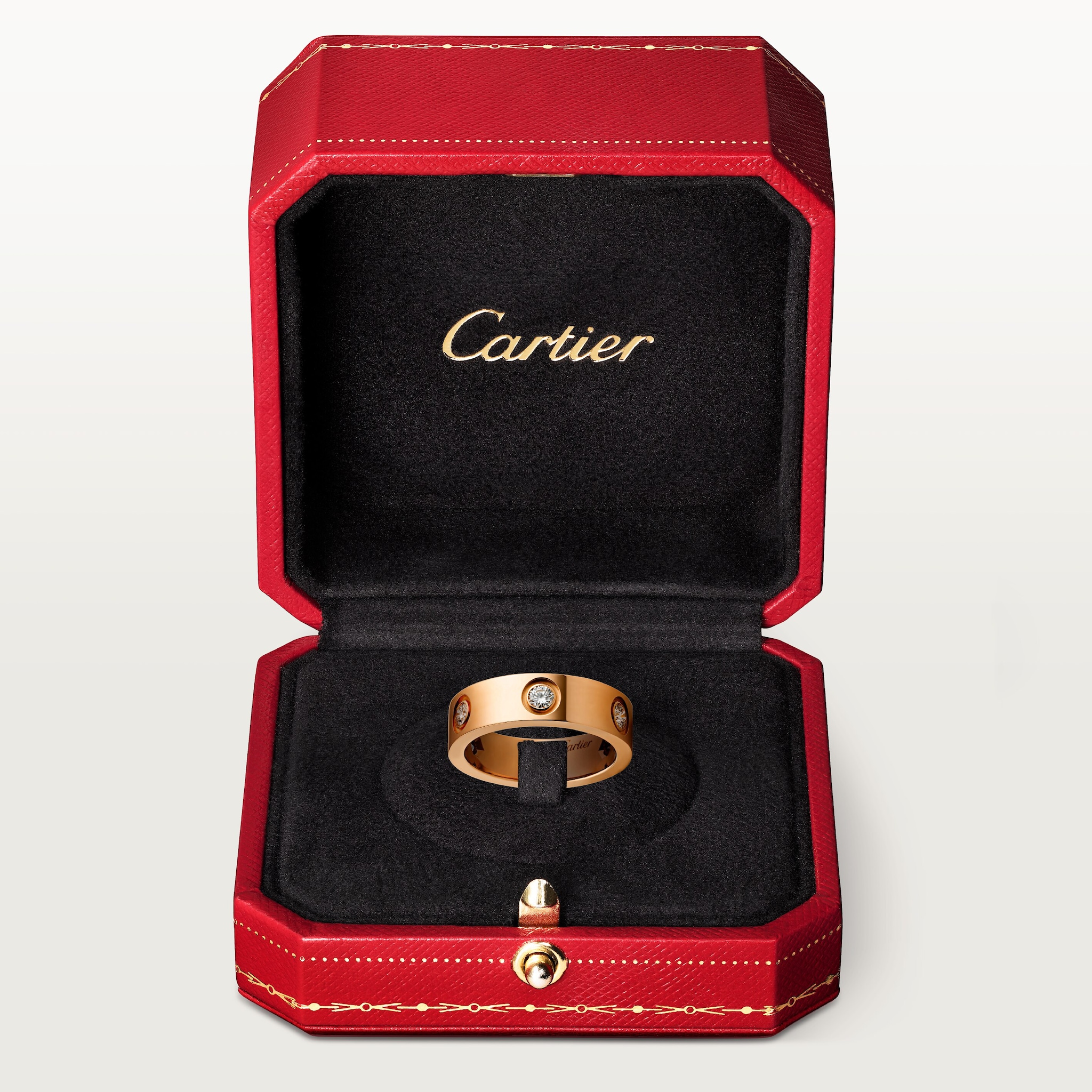CRB4097500 - LOVE ring - Rose gold, diamonds - Cartier
