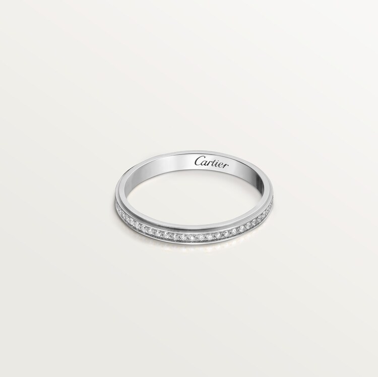 Diamond band best sale cartier