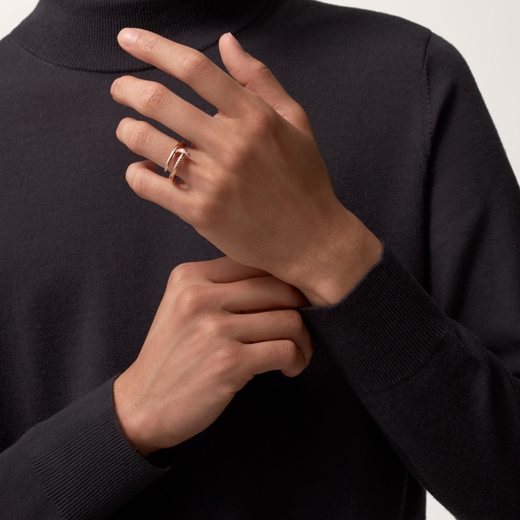 CRB4094800 - Juste un Clou ring - Rose gold, diamonds - Cartier CRB4094800 - Juste un Clou ring - Rose gold, diamonds - Cartier