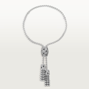 Panthère de Cartier bracelet, small model, half-paved Panthère de Cartier bracelet, small model, half-paved