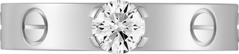#LOVE# solitaire, brilliant-cut diamond #LOVE# solitaire, brilliant-cut diamond