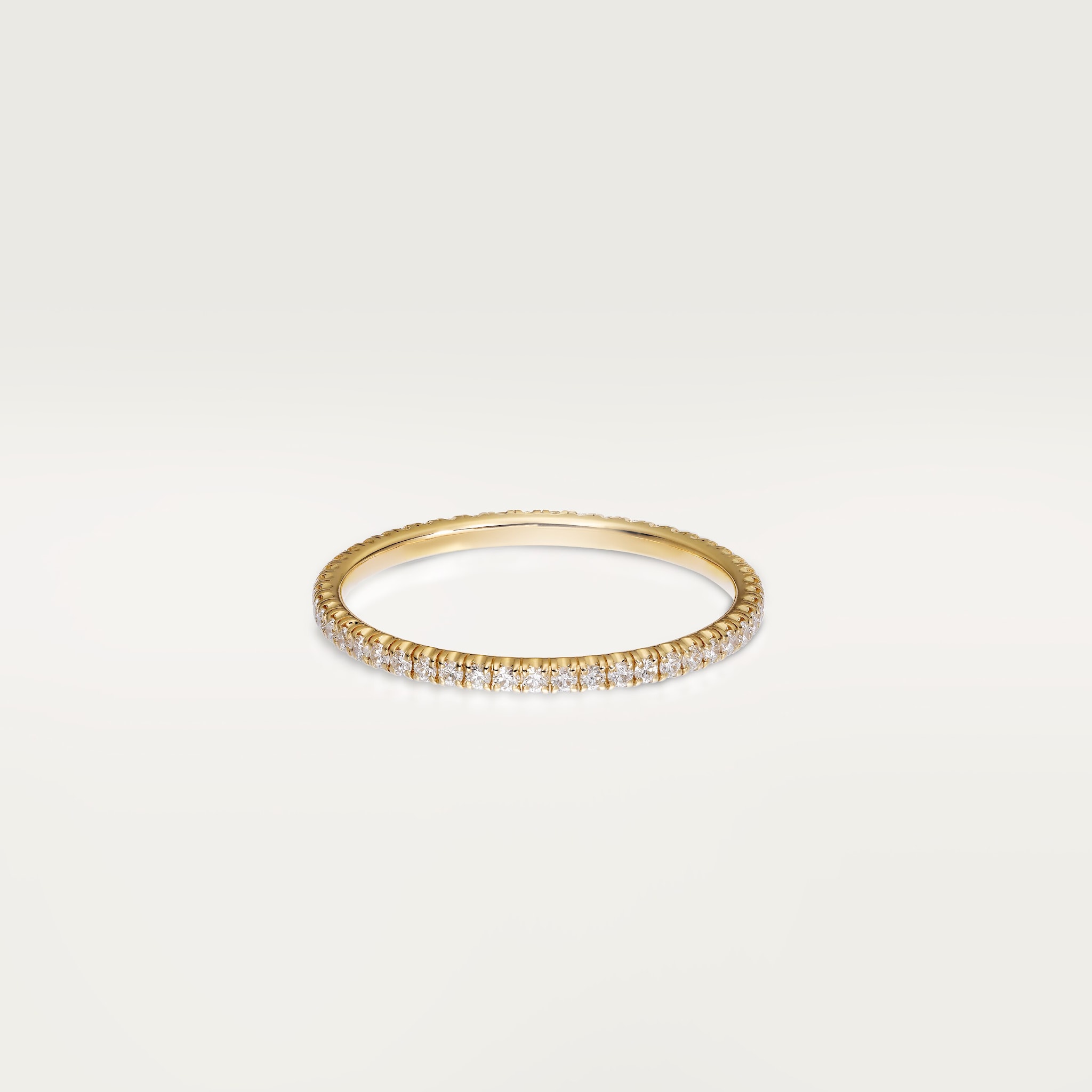Etincelle de Cartier wedding ring, width 1.5 mm, paved