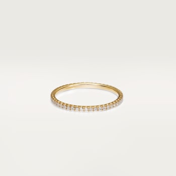 Etincelle de Cartier wedding ring, width 1.5 mm, paved Etincelle de Cartier wedding ring, width 1.5 mm, paved