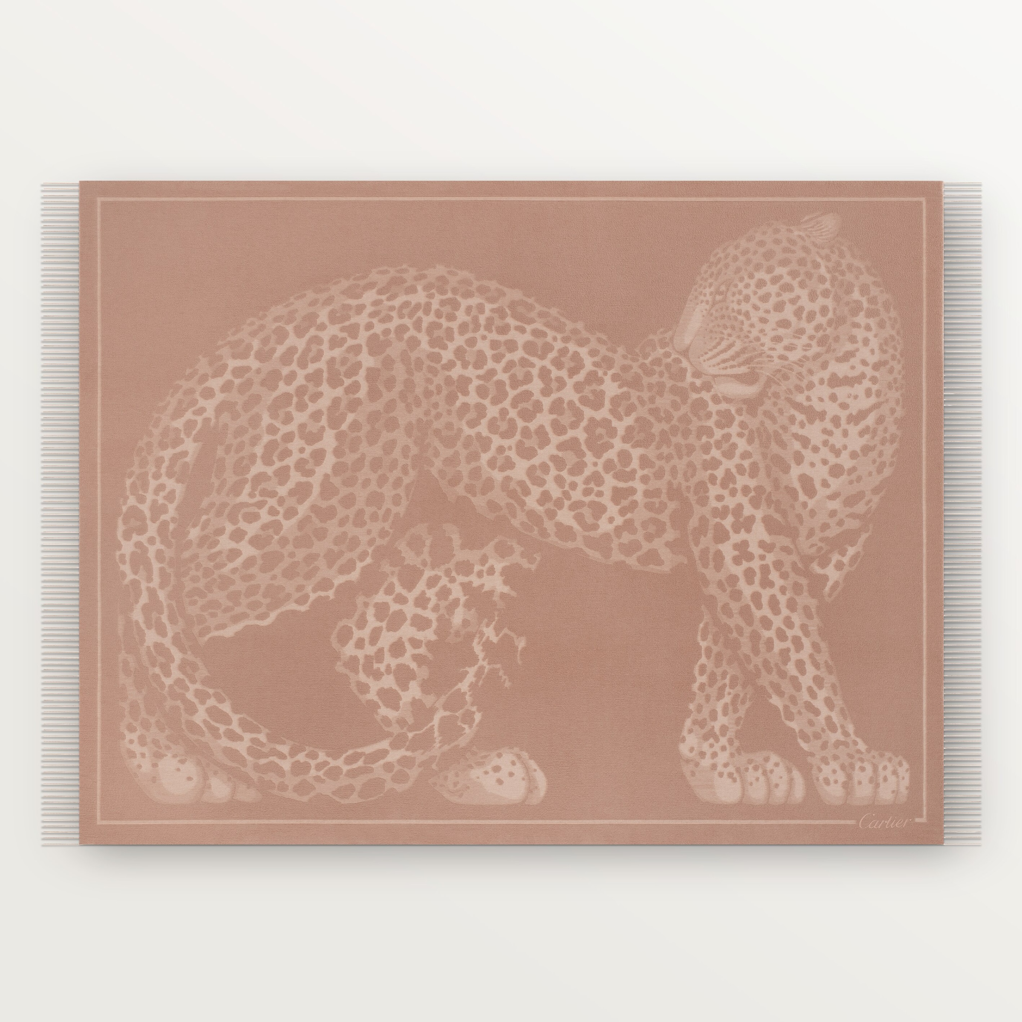 Panth&egrave;re de Cartier blanket