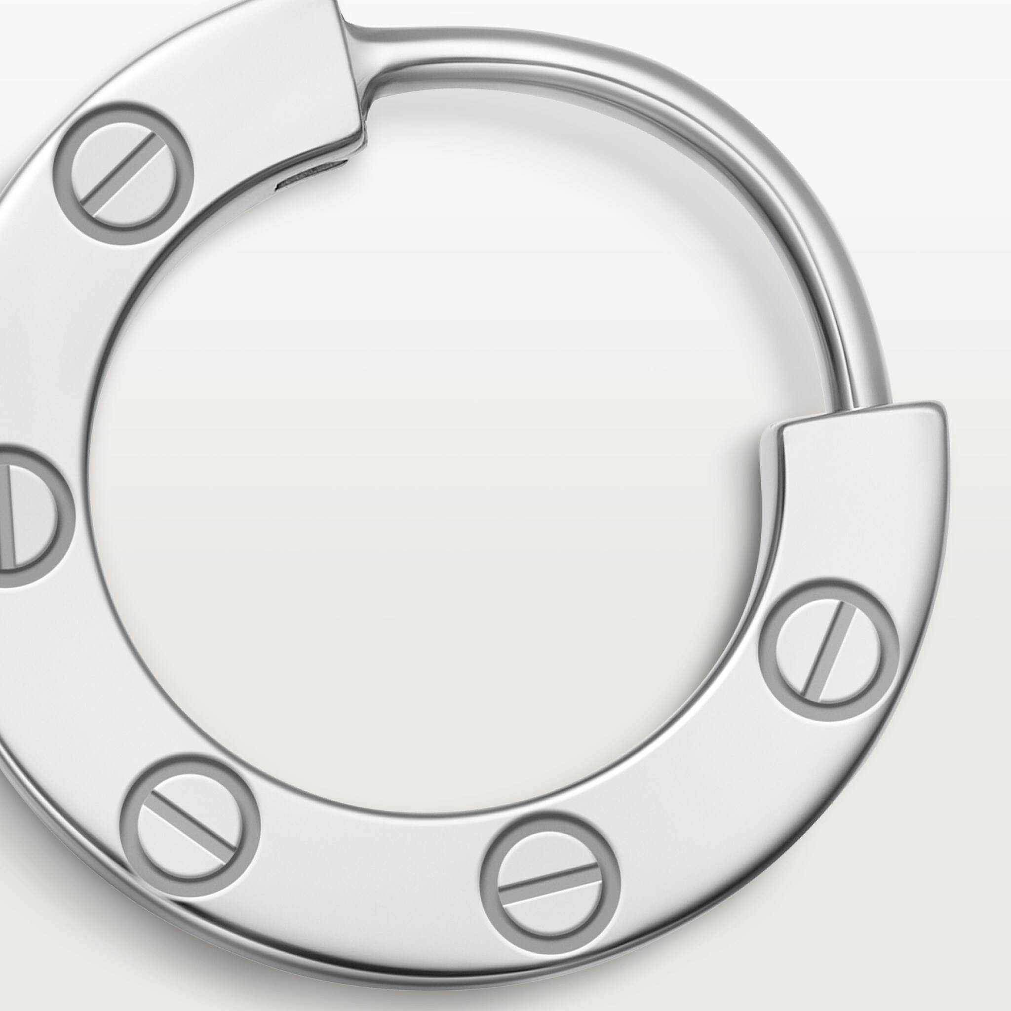 Cartier LOVE SINGLE HOOP EARRING