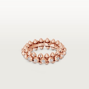 Clash de Cartier ring, medium model, paved Clash de Cartier ring, medium model, paved