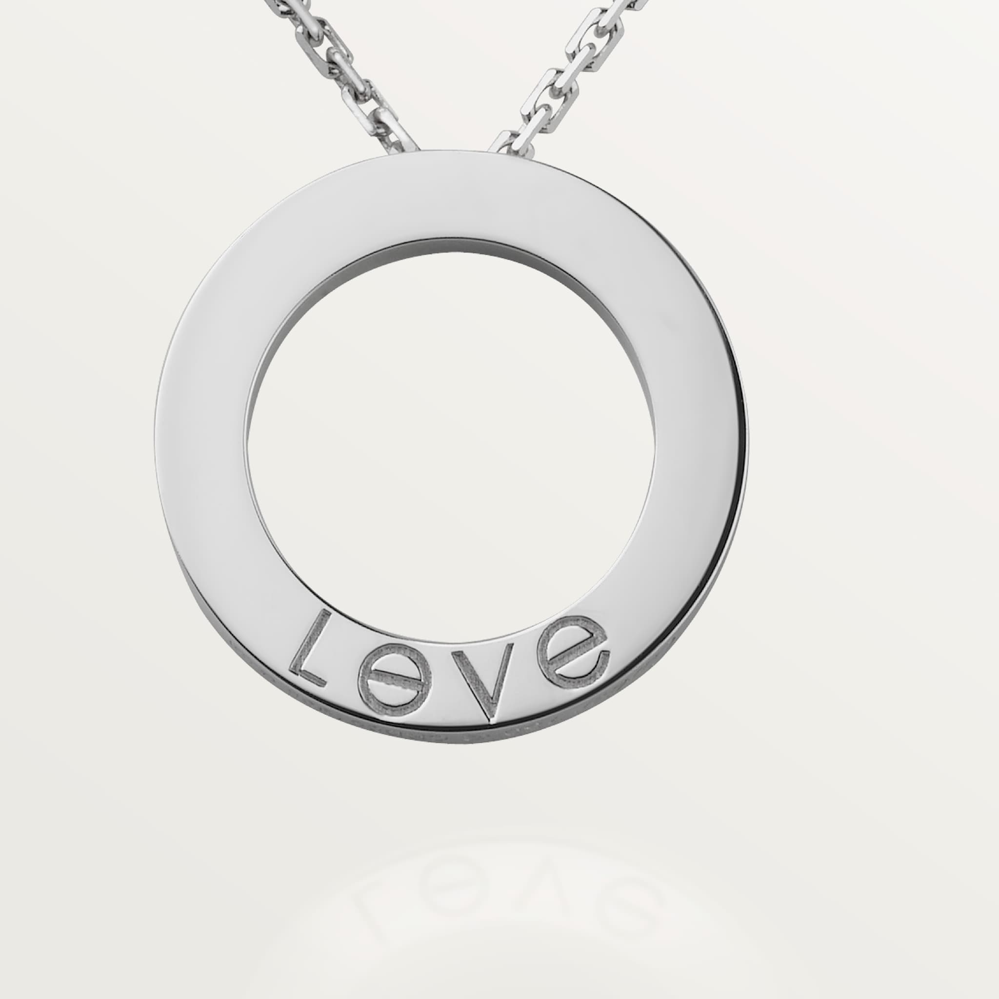 #LOVE# pendant, 3 diamonds, image 6