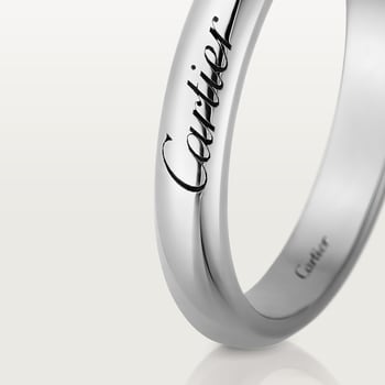 C de Cartier wedding band, 3 mm width C de Cartier wedding band, 3 mm width