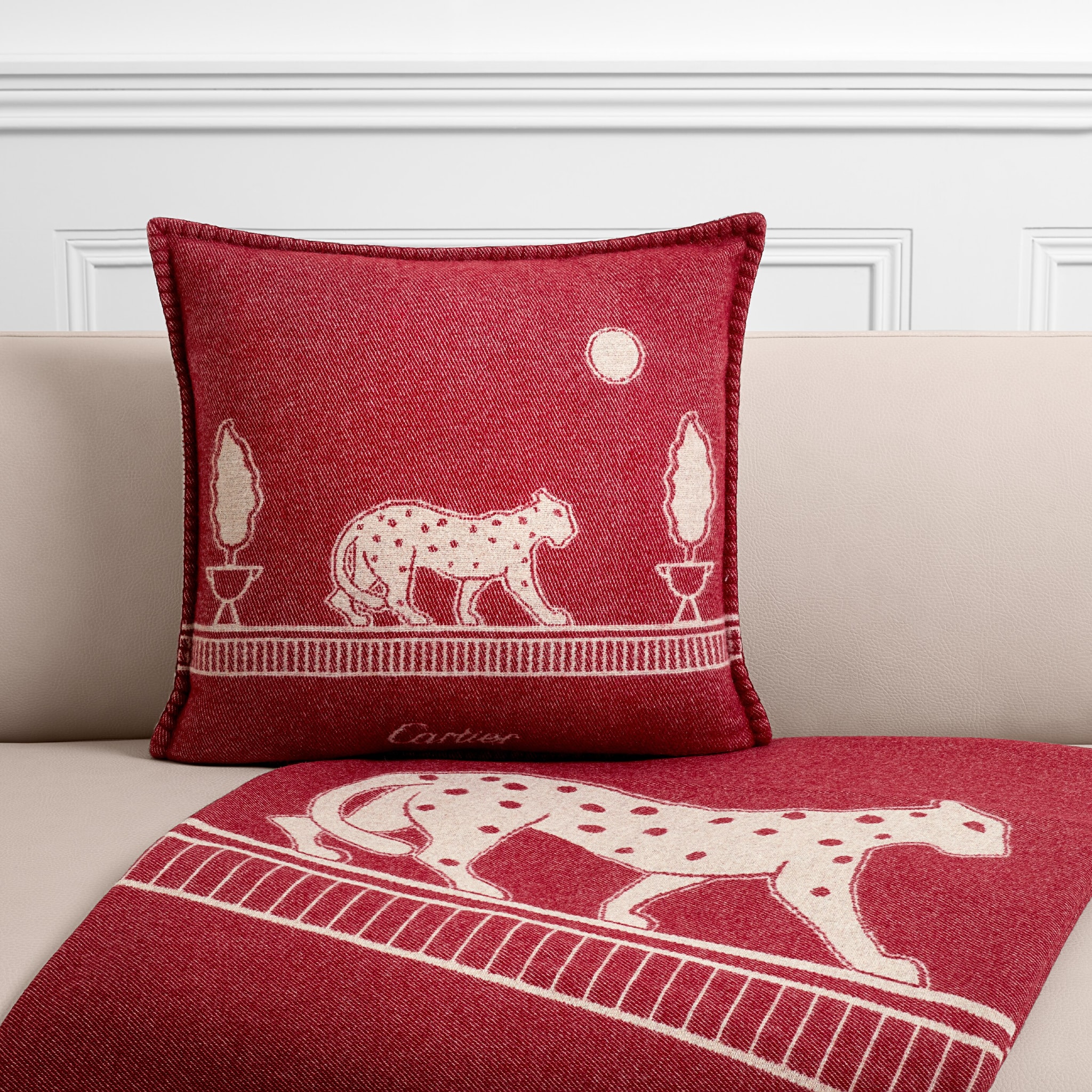 5 صورة ،بطانية صغيرة "پانتير دو كارتييه"