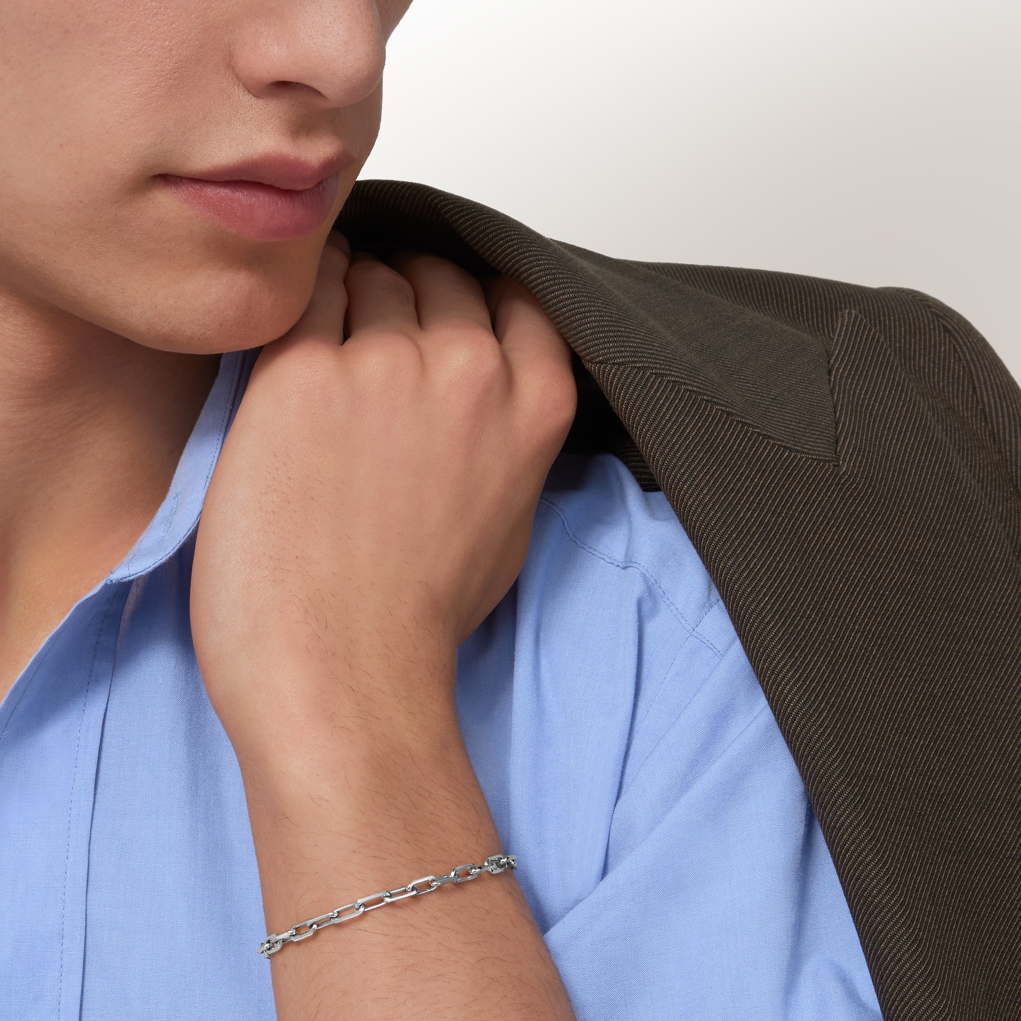 Santos de Cartier bracelet, chain, small model