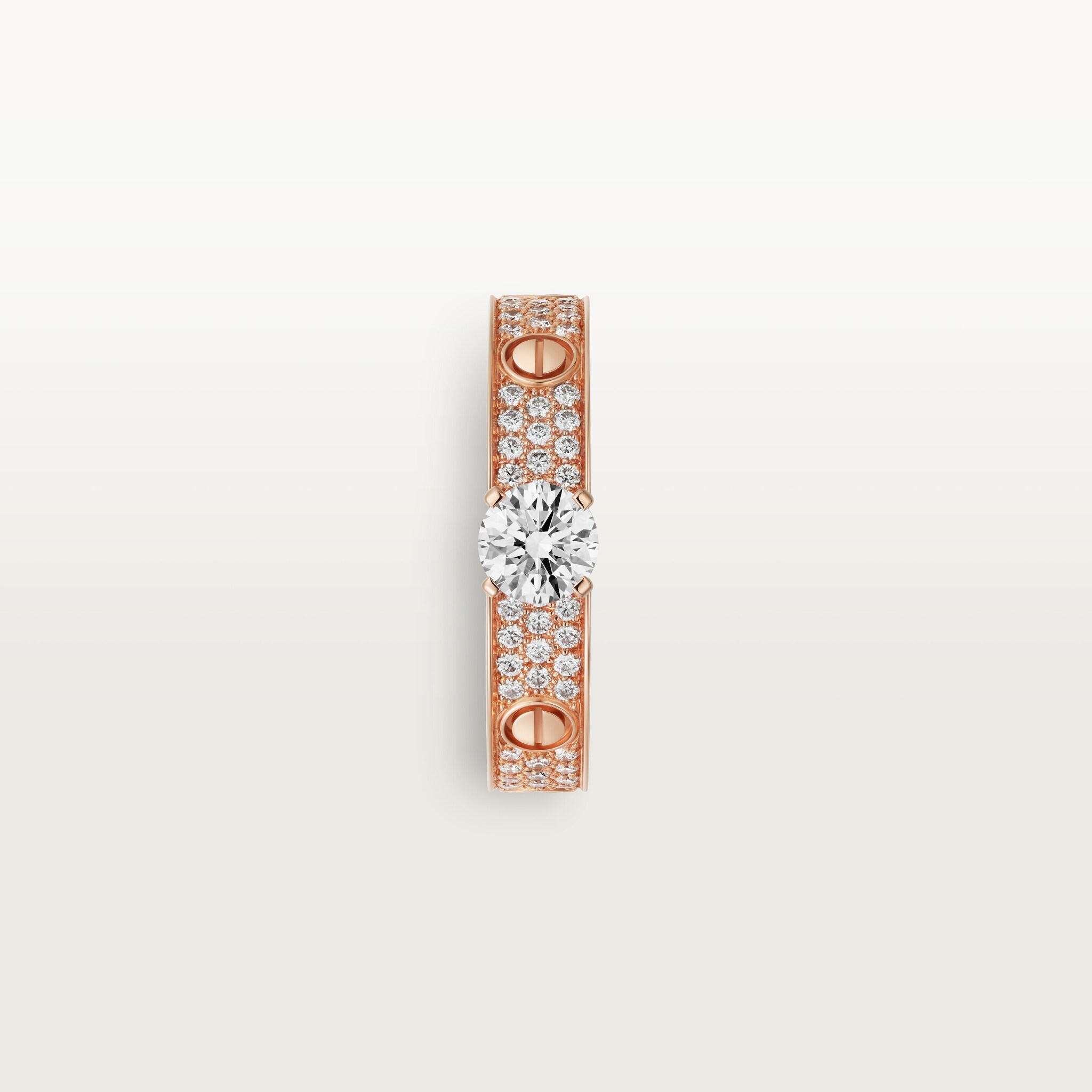 #LOVE# tektaş, yuvarlak kesim pırlanta, pave , resim 7