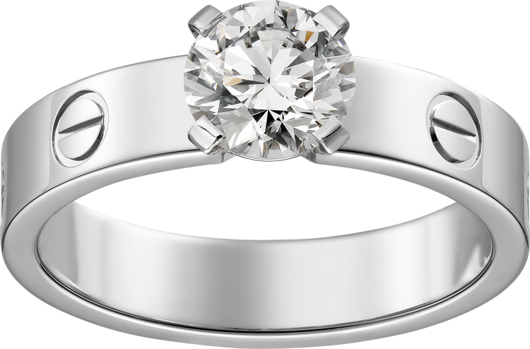 Cartier solitaire discount love ring