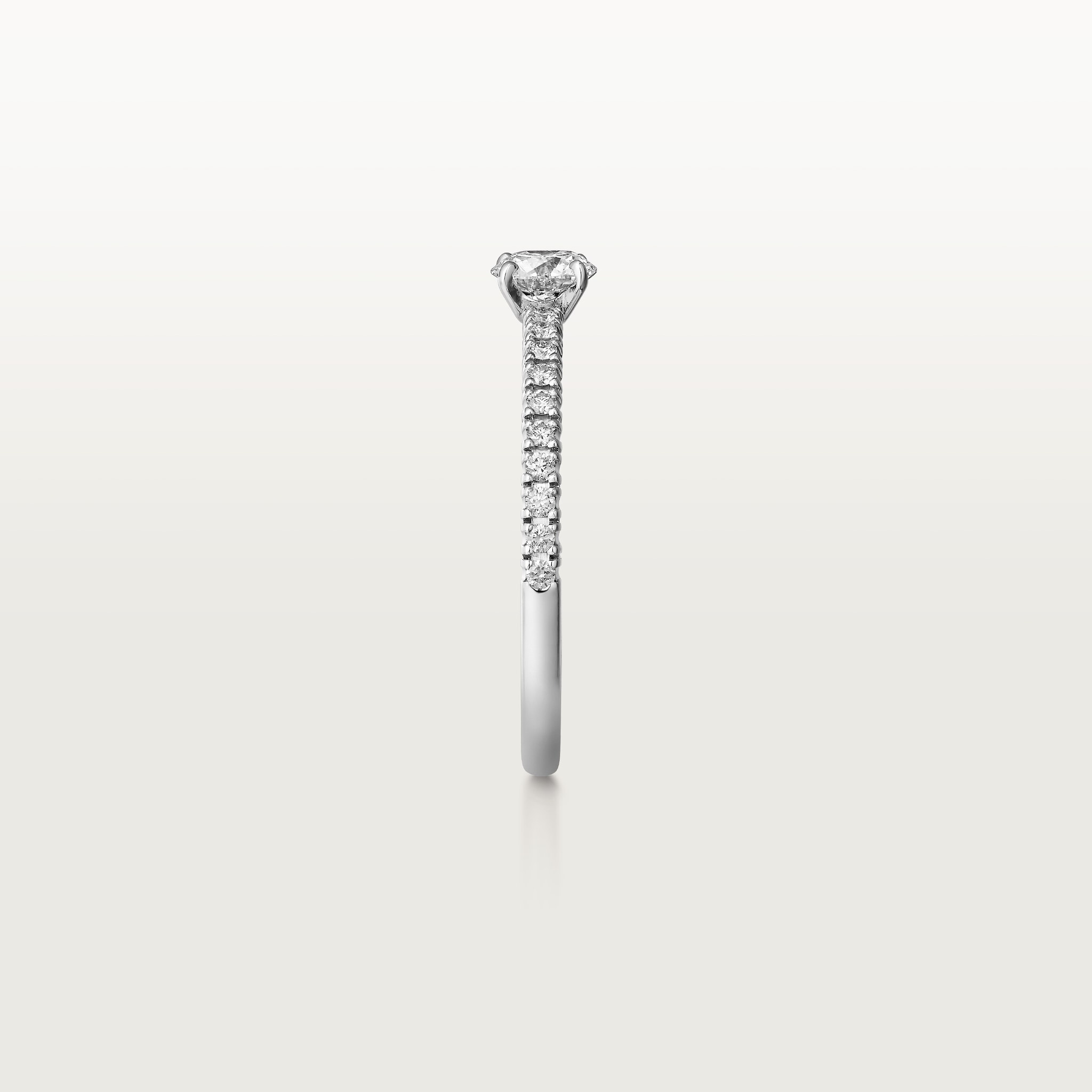 Etincelle de Cartier solitaire, brilliant-cut diamond, paved , image 6