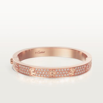 Cartier diamond shop screw bracelet