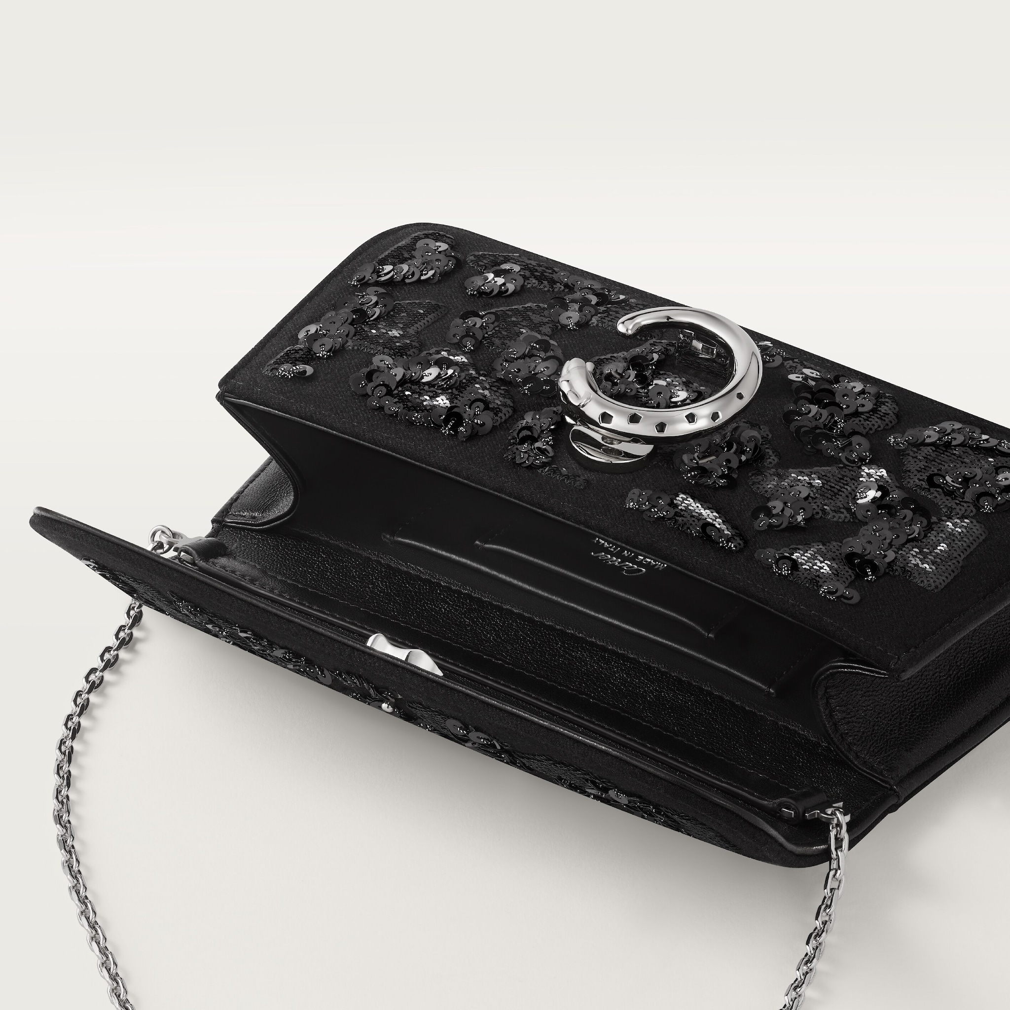 Mini model chain bag, Panth&egrave;re C de Cartier, image 5