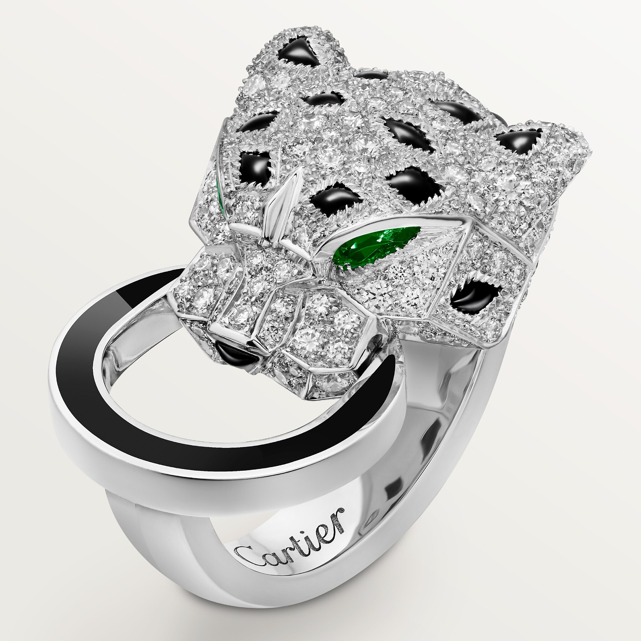 Panth&egrave;re de Cartier美洲豹袖扣