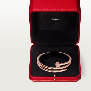 Juste un Clou bracelet, double, diamonds Juste un Clou bracelet, double, diamonds