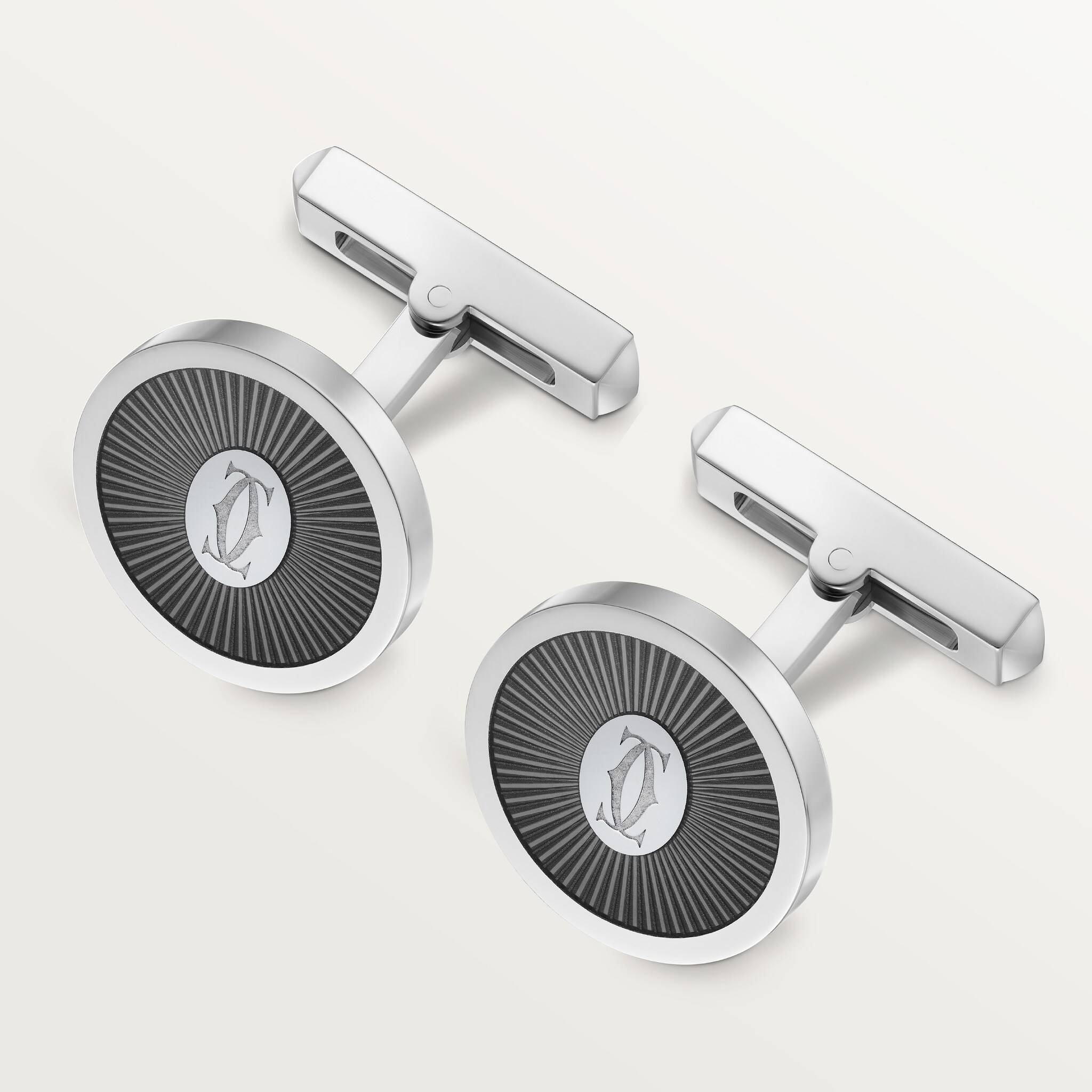 Double C de Cartier cufflinks