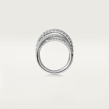 Etincelle de Cartier ring, semi-paved Etincelle de Cartier ring, semi-paved