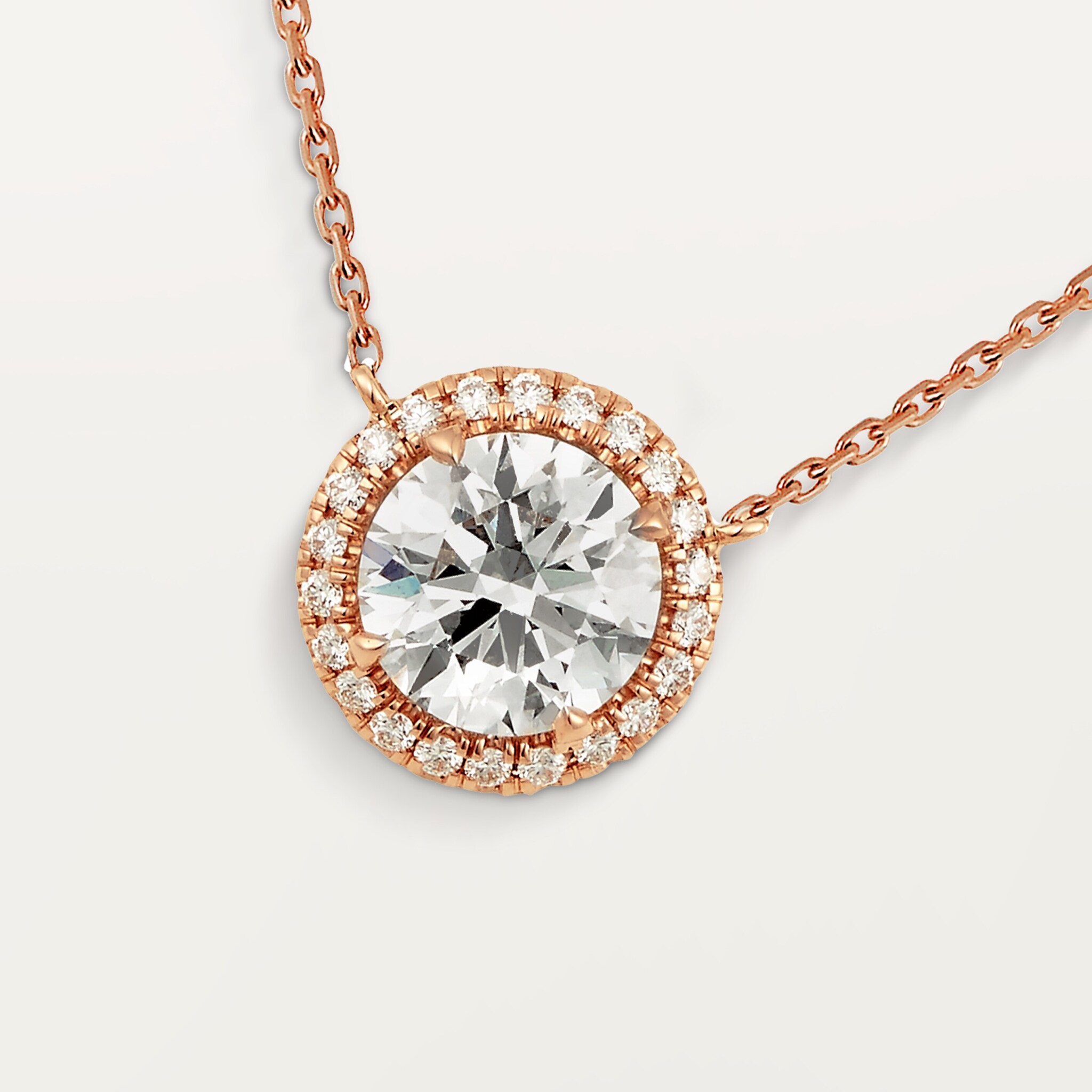 Cartier Destin&eacute;e pendant, diamond, paved 