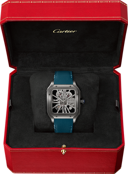 Santos de Cartier skeleton watch Santos de Cartier skeleton watch