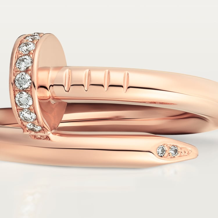 CRB4094800 Juste un Clou ring Rose gold diamonds Cartier