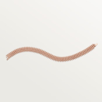 Clash de Cartier bracelet, flexible, double row, paved  Clash de Cartier bracelet, flexible, double row, paved