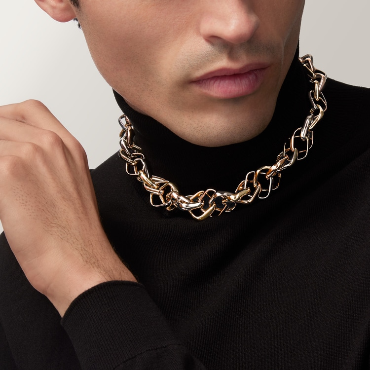 Trinity necklace, cushion-shaped, extra-large model Trinity necklace, cushion-shaped, extra-large model