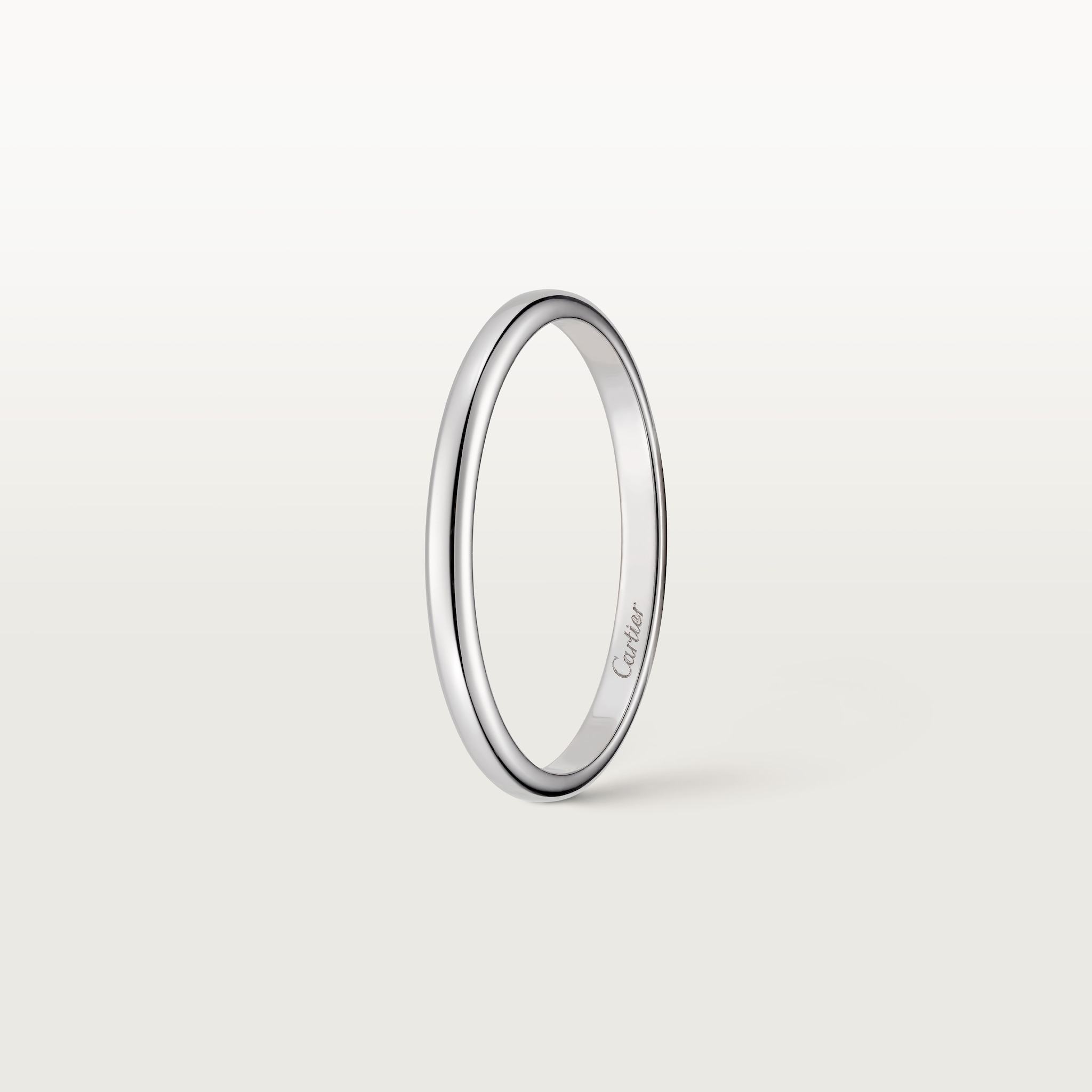 1895 wedding band, 2 mm width