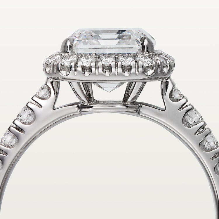 CRN4751800 Cartier Destin e solitaire Platinum diamonds Cartier