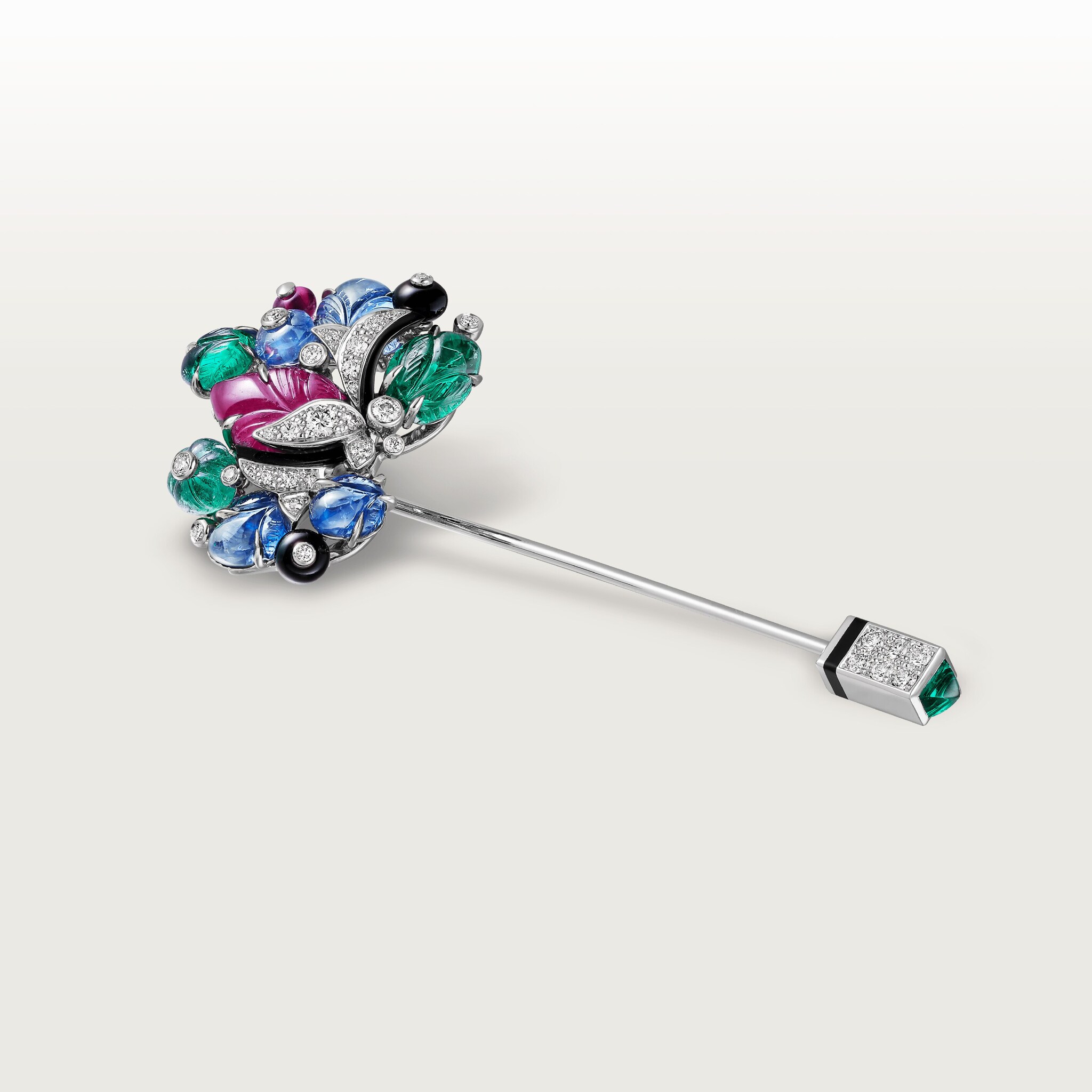 Tutti Frutti cufflinks and tie pin set, image 5