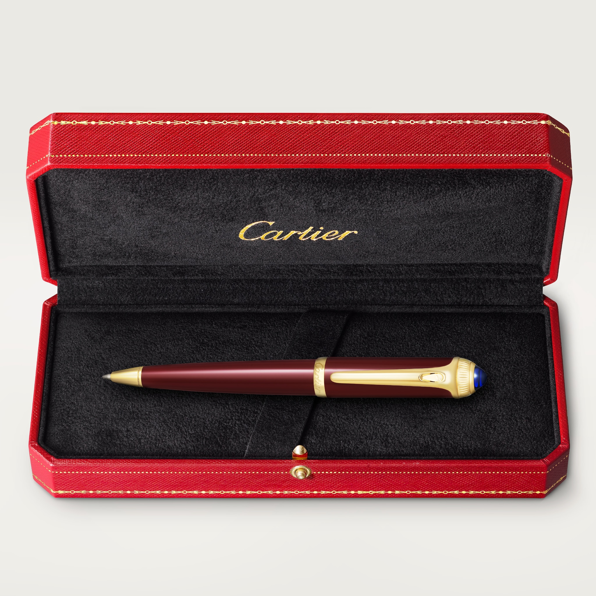 Cartier 赤 ボールペン R de Cartier ballpoint pen