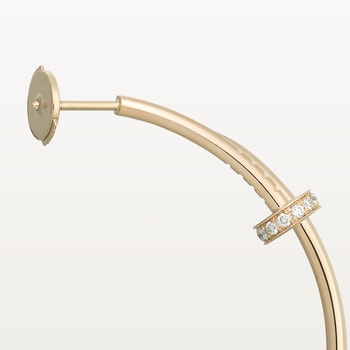 Juste un Clou hoop earrings, large model, diamonds Juste un Clou hoop earrings, large model, diamonds