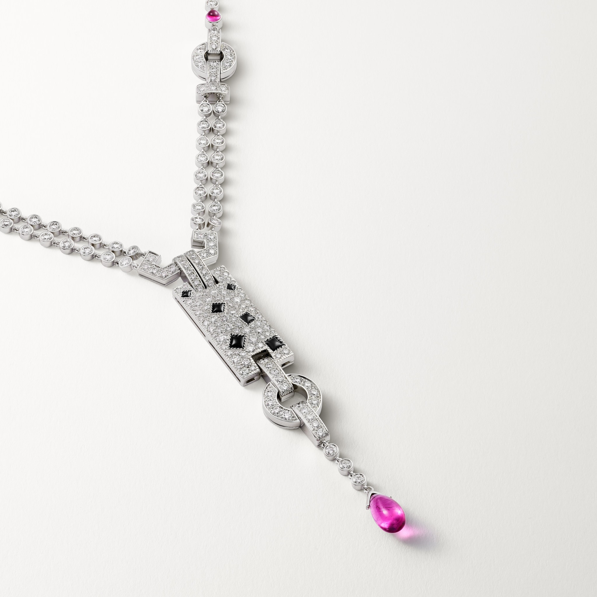 قلادة "پانتير دو كارتييه"، روبيليت، مرصوفة 