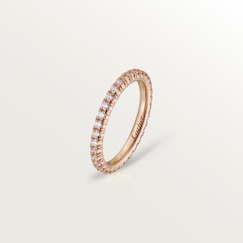 Etincelle de Cartier wedding band, 2 mm width, paved Etincelle de Cartier wedding band, 2 mm width, paved
