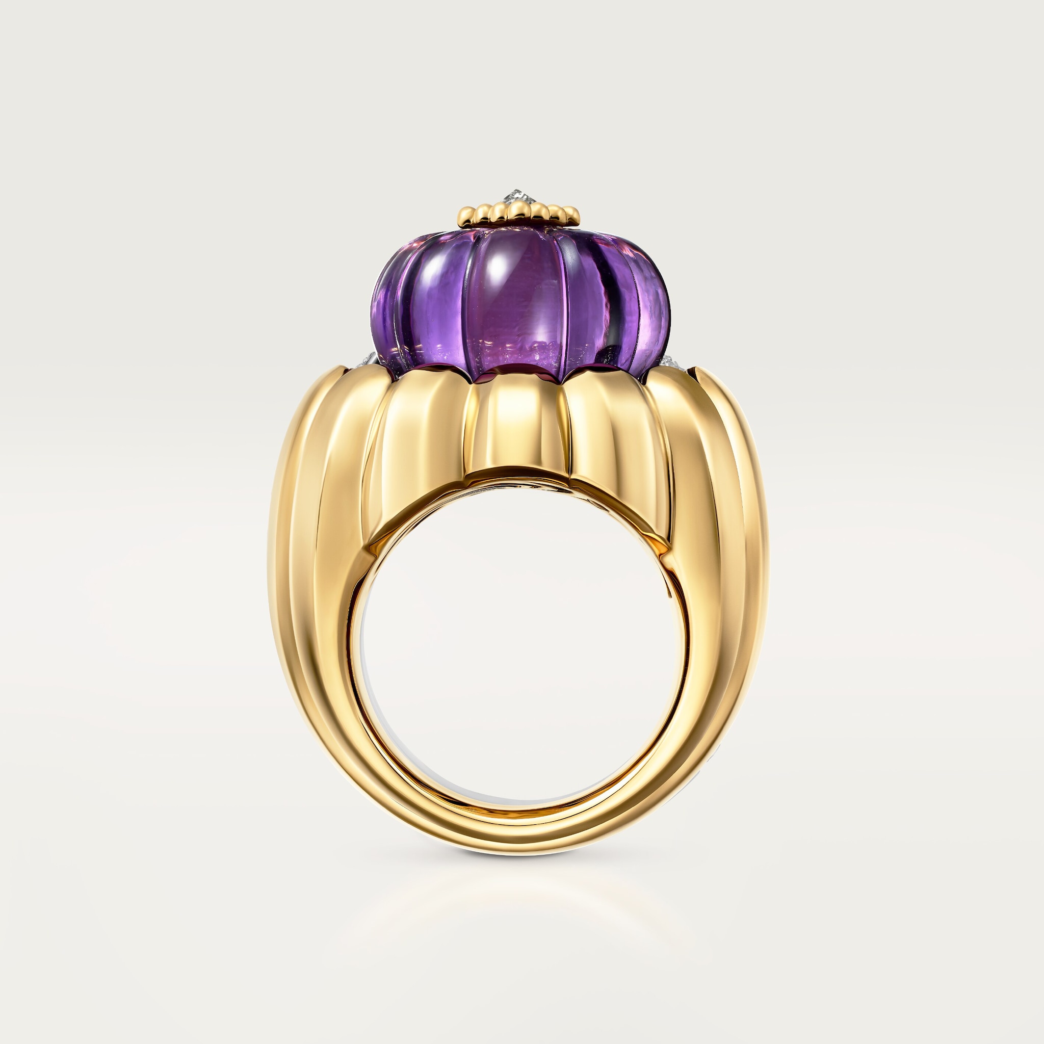 Cartier Libre Tuttitutti ring, amethyst, diamonds