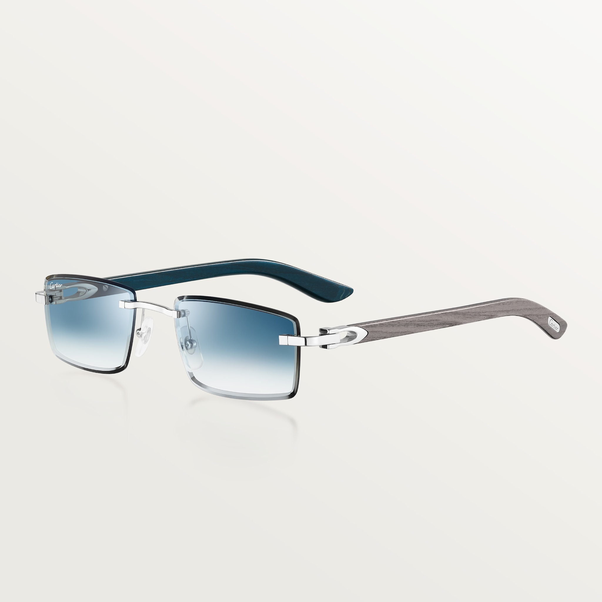 Sunglasses with Elongated C de Cartier motif
