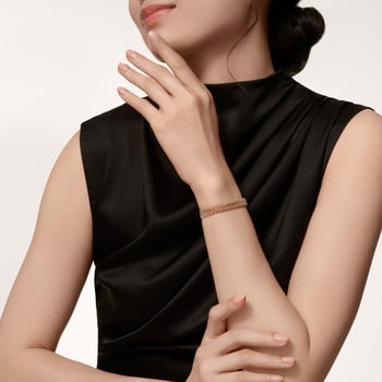 Clash de Cartier bracelet, flexible, double row Clash de Cartier bracelet, flexible, double row