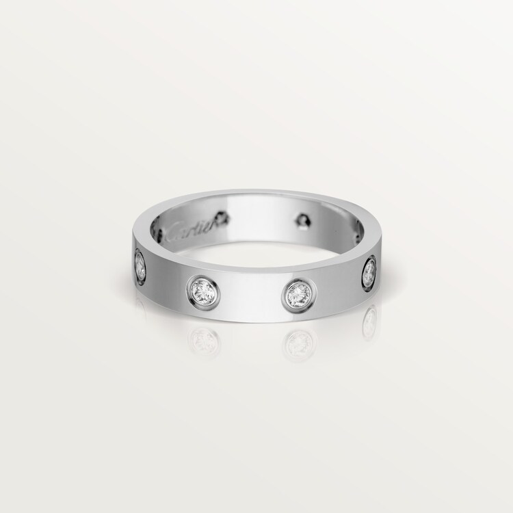 Cartier love ring with one diamond sale