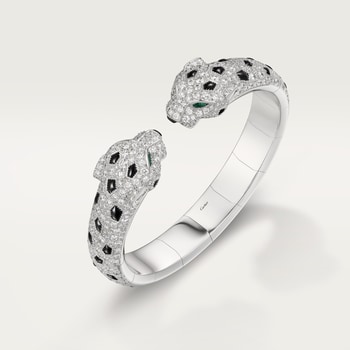 Panthère de Cartier bracelet, articulated, paved  Panthère de Cartier bracelet, articulated, paved